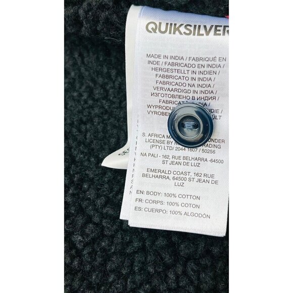 QuikSilver Men's Miho Stones GARNET SHERPA Long Sleeve Over Shirt Size M - Picture 4 of 16